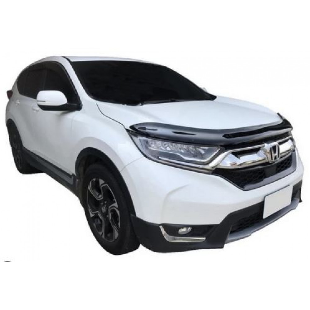 Дефлектор капота черный HONDA CR-V (2017-2023) KD-346