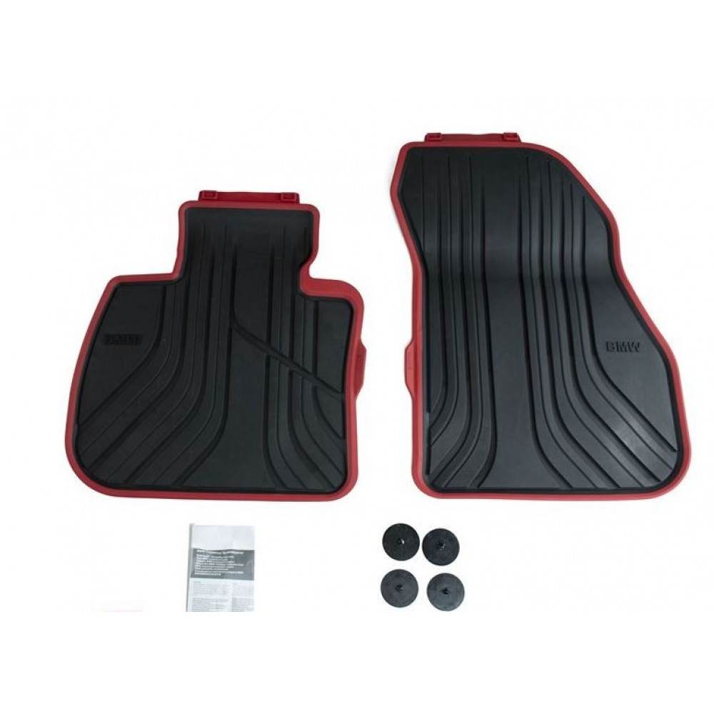 Kumimattosarja OEM BMW 2 Tourer F45/F46 (2014-2021) 51472287853 (2 kpl.)
