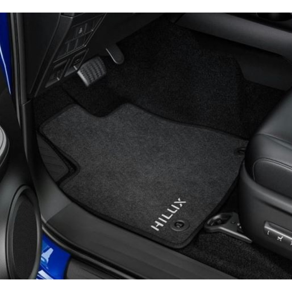 Car OEM textile  mats TOYOTA HILUX Double Cab (2015-...) PW2100K006