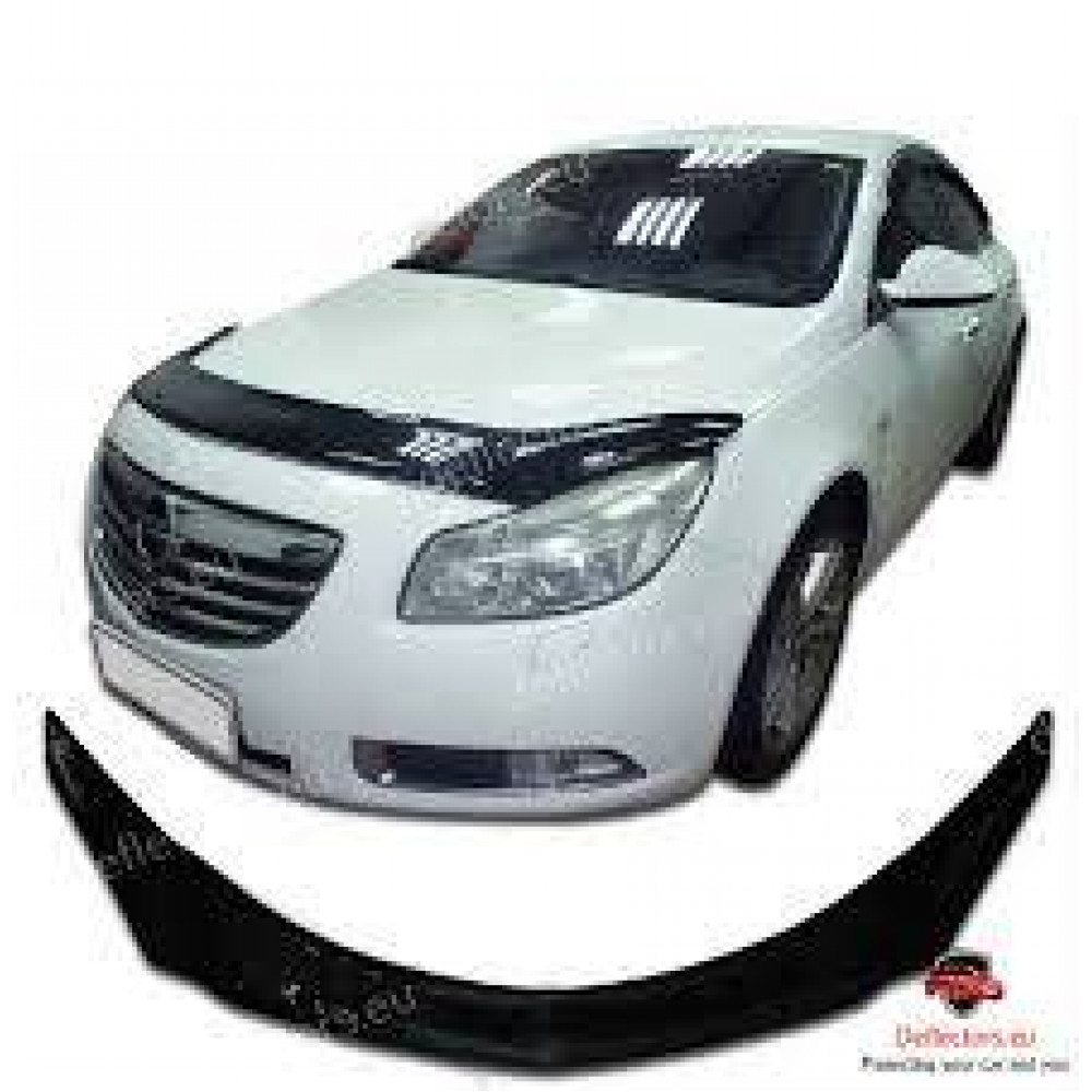 Дефлектор капота черный OPEL INSIGNIA (2008-2016) KD-317