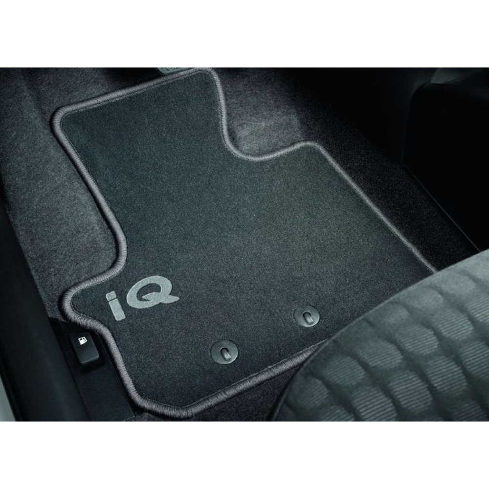 Car OEM textile mats TOYOTA IQ (4 pcs.)(2008-...) PZ410I0352BF