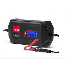 Car battery charger STD GEL AGM WET MAX 10A 12V/24V AMIO 04525