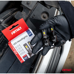 Autode LED-pirnid Series F25 PRO BLACK FULL CANBUS H3 68W 12V/24V AMIO 04718