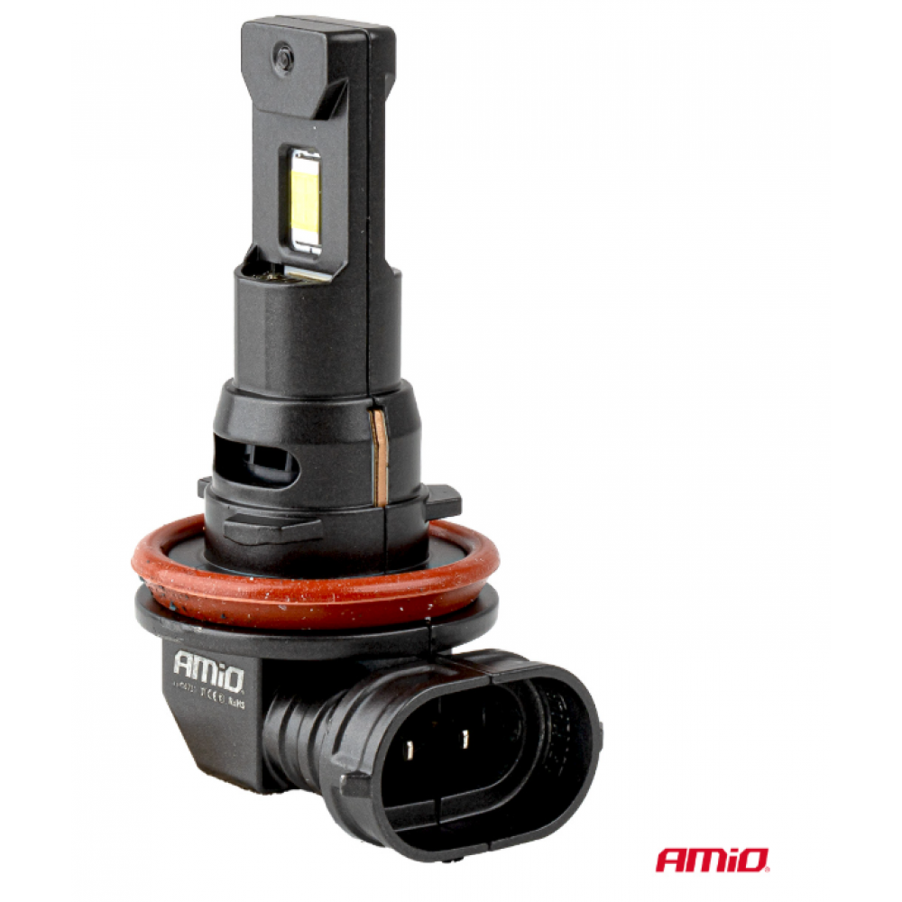 Autode LED-pirnid Series F25 PRO BLACK FULL CANBUS H8/H9/H11/H16 68W 12V/24V AMIO 04721