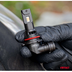 Auto LED spuldzes Series F25 PRO BLACK FULL CANBUS HB4 68W 12V/24V AMIO 04723