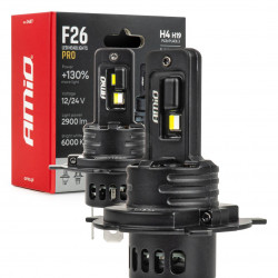 Auto LED spuldzes Series F26 PRO LumiTec LIMITED +130% DUO FULL CANBUS H4/H19 12V/24V AMIO 04871