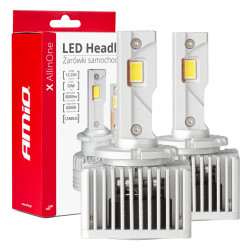 Auto LED spuldzes Series X AllinOne Series D1S/D3S/D8S canbus 6000K AMIO 03669