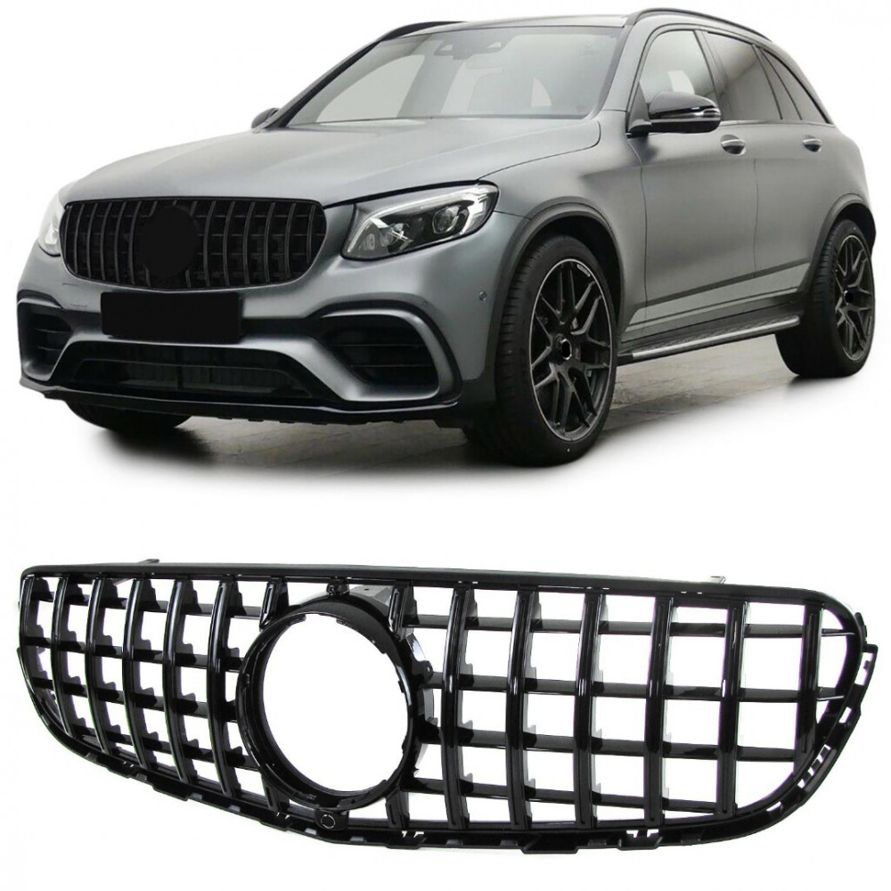 Esivõre black gloss MB GLC-Class X253/C253 (2015-2019) 37349 Esivõre black gloss MB GLC-Class X253/C253 (2015-2019) 37349