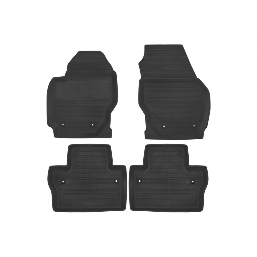 Car OEM rubber mats VOLVO S80 II (2006-2016) 39807564 Car OEM rubber mats VOLVO S80 II (2006-2016) 39807564