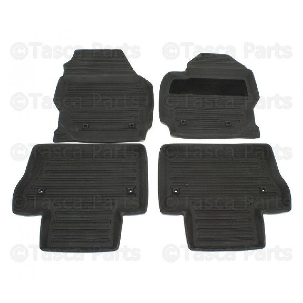 Car OEM rubber mats VOLVO S80 II (2006-2016) 39807564 Car OEM rubber mats VOLVO S80 II (2006-2016) 39807564