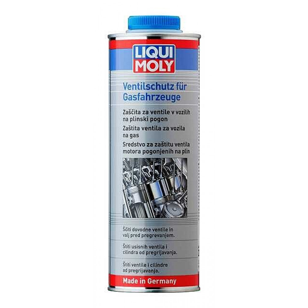 Vārstu aizsar­dzības piedeva gāzes auto 1L LIQUI MOLY 4012 (VENTILSCHUTZ FUR GASFAHRZEUGE)