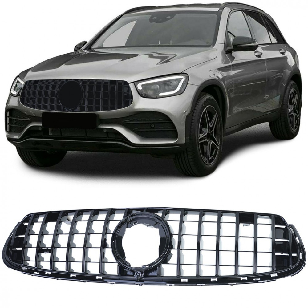 Esivõre black gloss MB GLC-Class X253/C253 (2019-2022) 41114 Esivõre black gloss MB GLC-Class X253/C253 (2019-2022) 41114