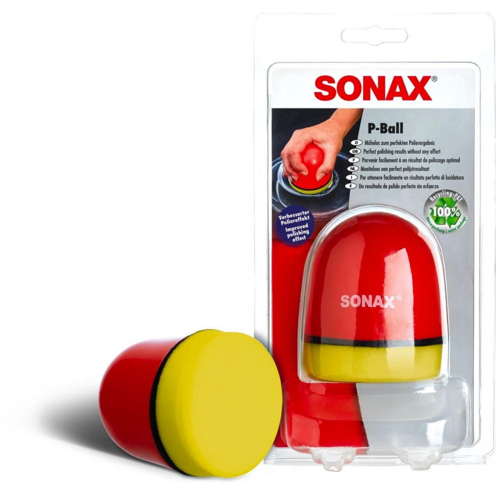 SONAX pulēšanas sūklis-aplikātors P-Ball 417341