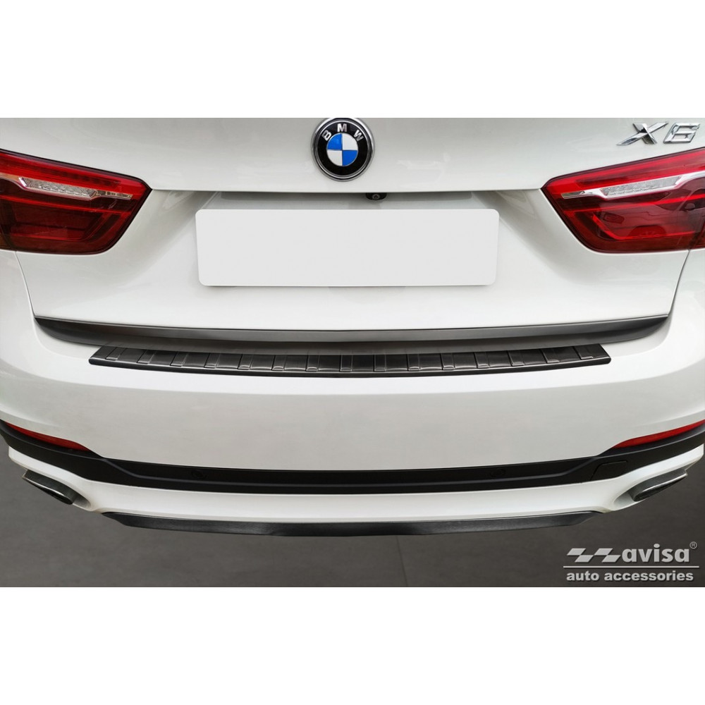 Хромированная накладка на бампер черная BMW X6 F16 (2014-2019) 2/45340 Хромированная накладка на бампер черная BMW X6 F16 (2014-2019) 2/45340