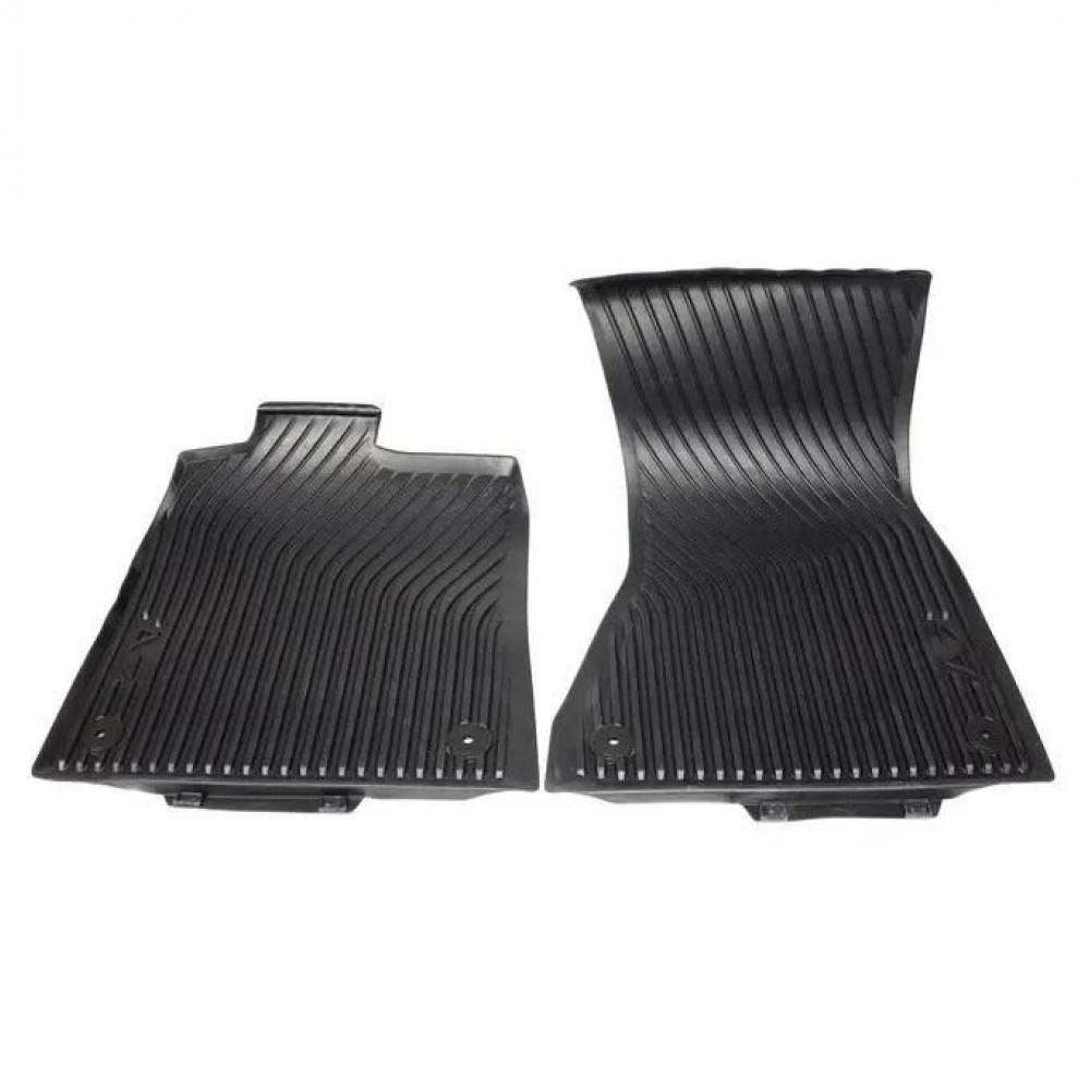 Auto paklāji OEM gumijas priekšējie AUDI A7 (2010-2018) 4G8061501041 (2 gab.)
