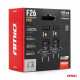 Auto LED spuldzes Series F26 PRO LumiTec LIMITED +130% DUO FULL CANBUS H7/H18 12V/24V AMIO 04872