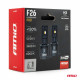 Auto LED spuldzes Series F26 PRO LumiTec LIMITED +130% DUO FULL CANBUS H3 12V/24V AMIO 04870