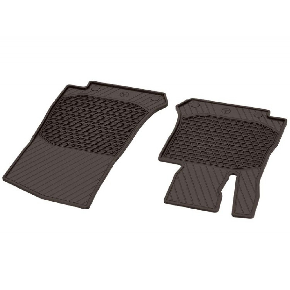 Car OEM rubber mats front brown MB GLC X253 (2015-2023) A25368037038U51 Car OEM rubber mats front brown MB GLC X253 (2015-2023) A25368037038U51