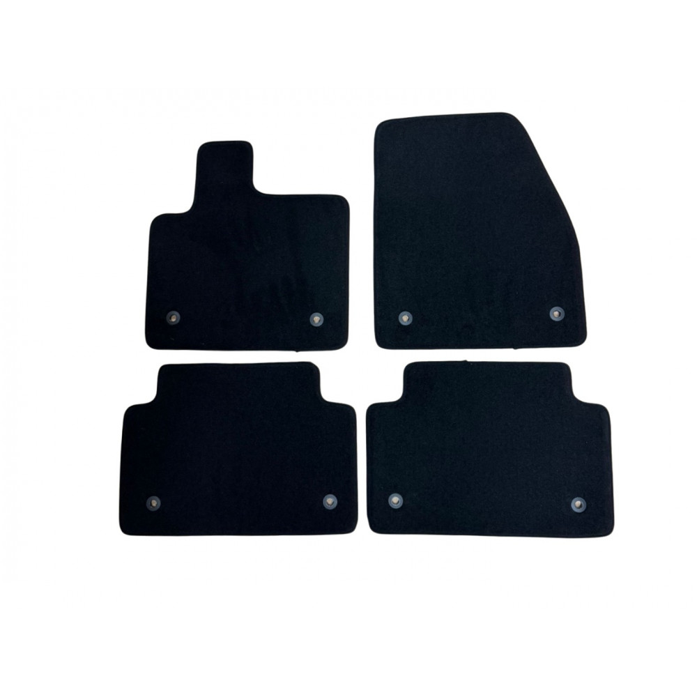 Car textile mats black RANGE ROVER EVOQUE (2019-...) PREMIUM Car textile mats black RANGE ROVER EVOQUE (2019-...) PREMIUM