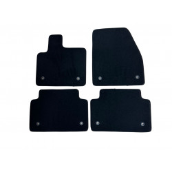 Car textile mats black RANGE ROVER EVOQUE (2019-...) PREMIUM Car textile mats black RANGE ROVER EVOQUE (2019-...) PREMIUM