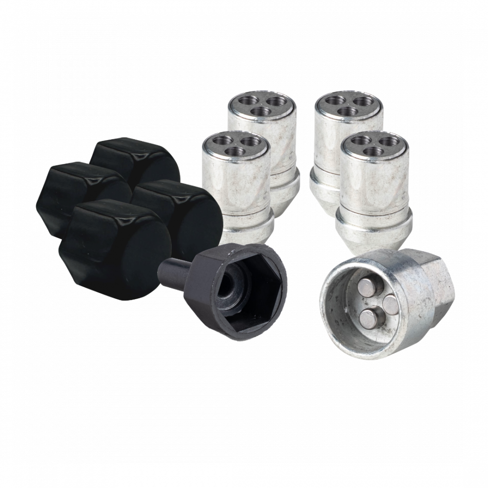 Locking wheel nuts 12x1.5x34mm FARAD STIL BULL H (set)