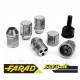 Locking wheel nuts 12x1.5x34mm FARAD STIL BULL H (set)