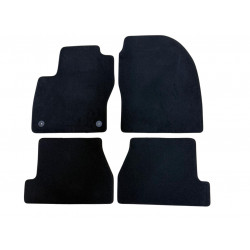 Car textile mats black FORD FOCUS III (2011-2018) PREMIUM Car textile mats black FORD FOCUS III (2011-2018) PREMIUM