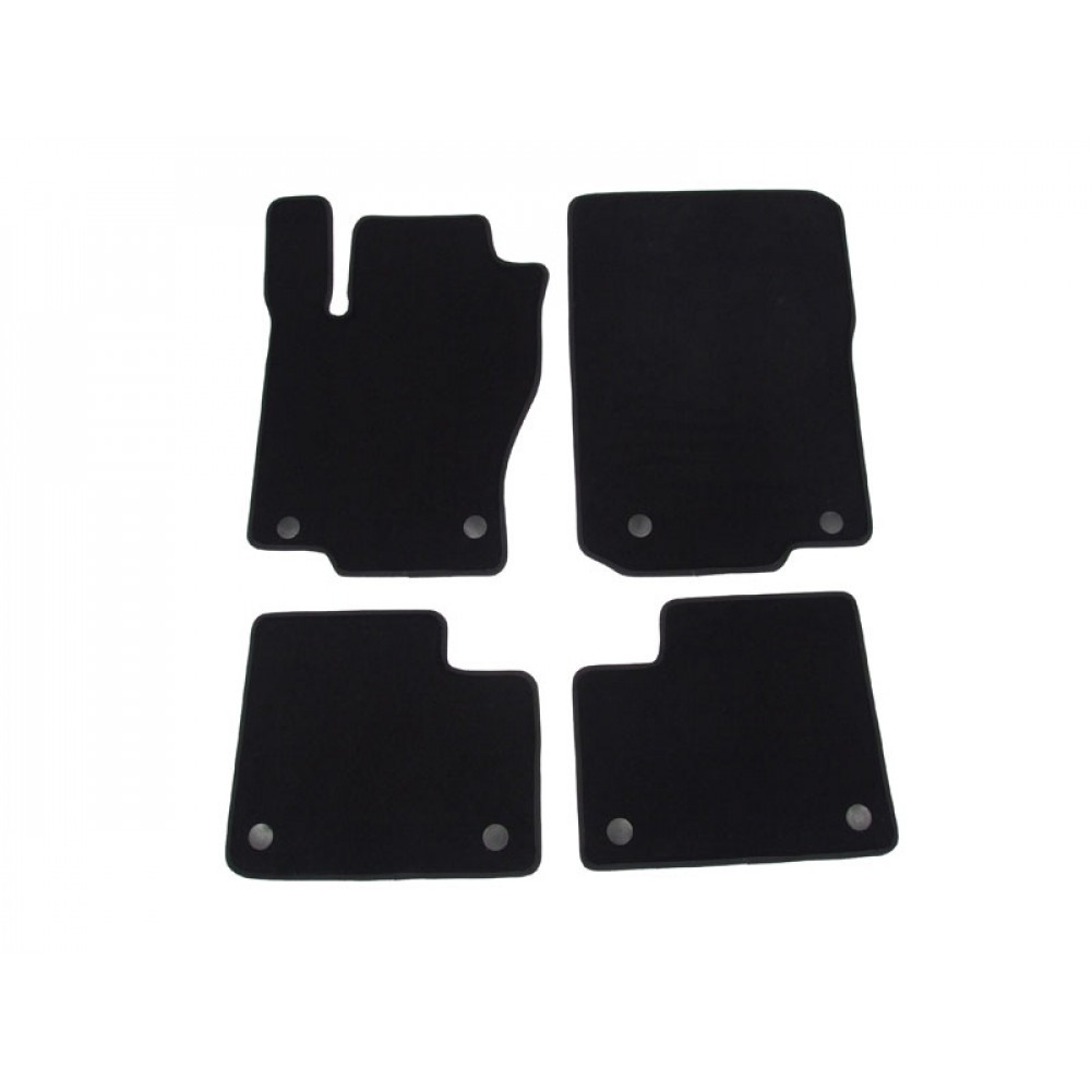 Car textile mats black MB GLE-class W166 /GLE Coupe C292 (2015-2019) LUXE