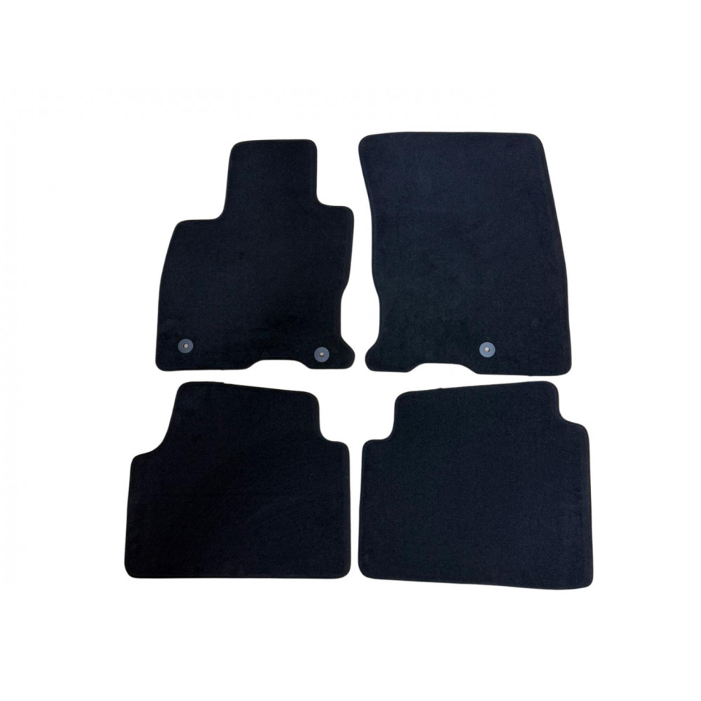 Car textile mats black FORD KUGA III (2019-...) PREMIUM Car textile mats black FORD KUGA III (2019-...) PREMIUM
