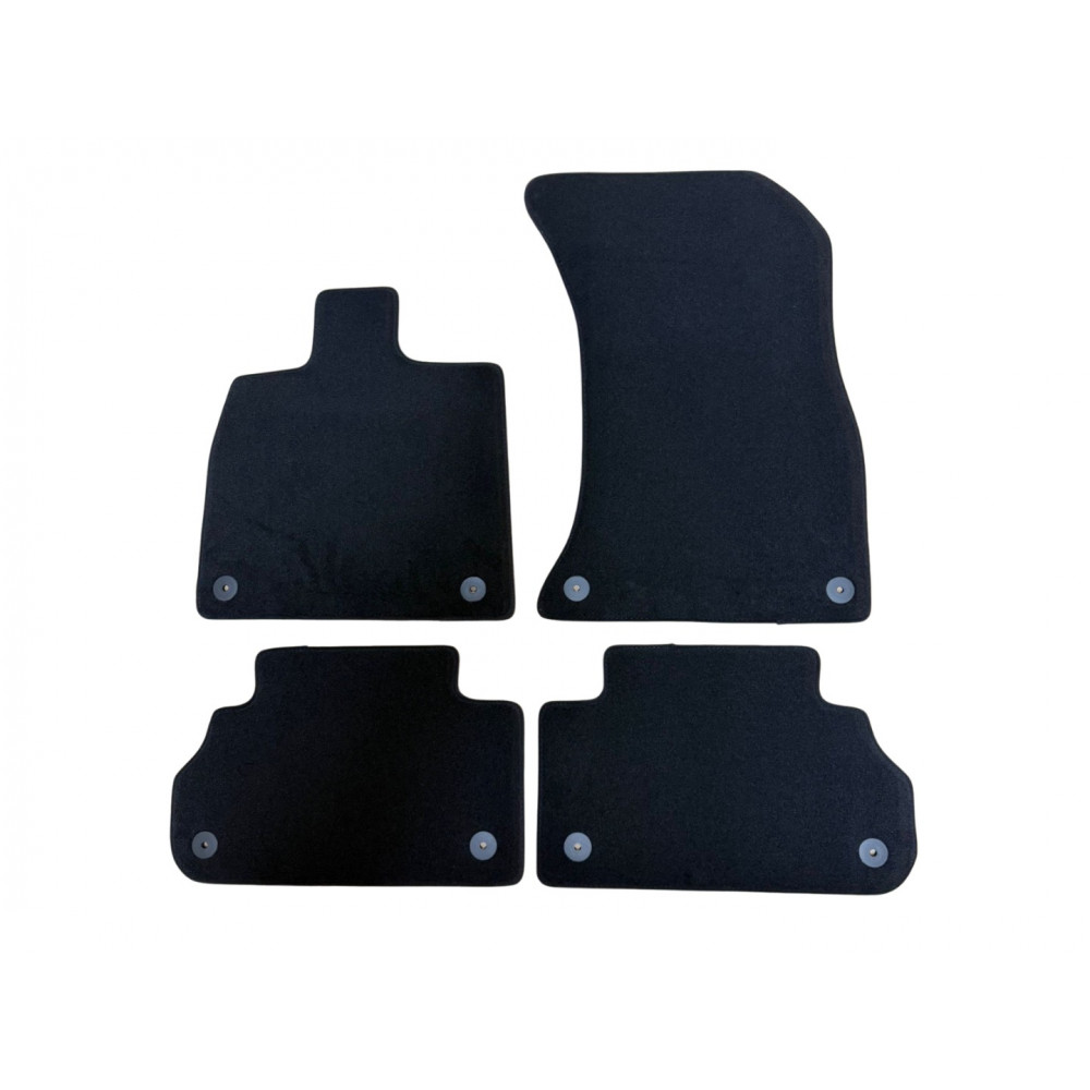 Auto tekstiilmatid mustad AUDI Q5 II (2017-2025) PREMIUM