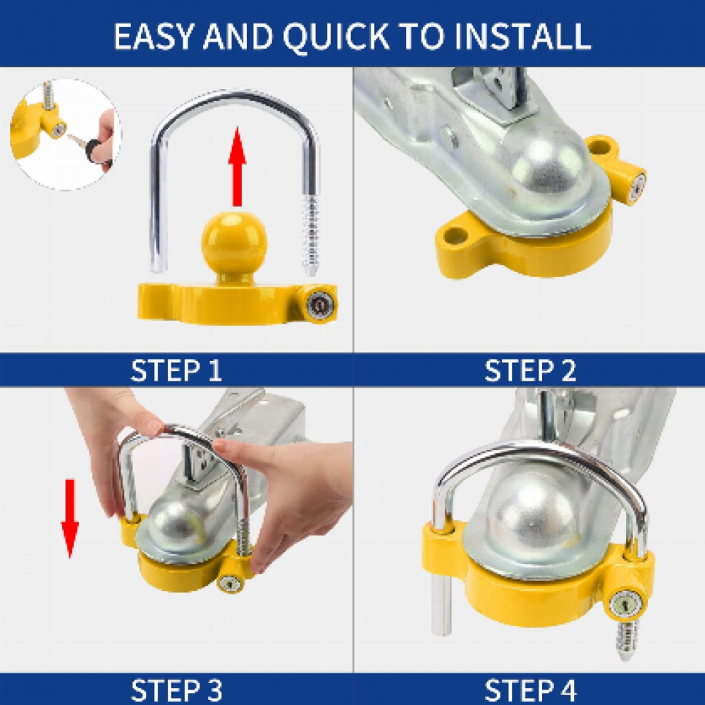 Замок для прицепа ALB SS108