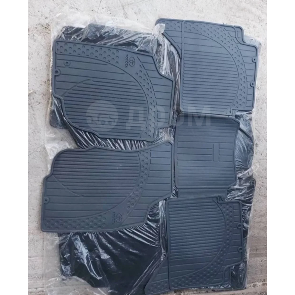 Автоковрики OEM резиновые TOYOTA HILUX (2016-...) PW2100K000 Автоковрики OEM резиновые TOYOTA HILUX (2016-...) PW2100K000