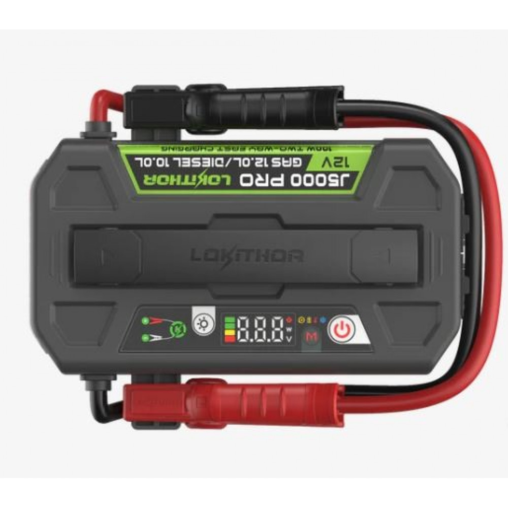 ПУСКОВОЕ УСТРОЙСТВО ДЛЯ АККУМУЛЯТОРОВ 12V LOKITHOR J5000 PRO 5000A LIFEPO4