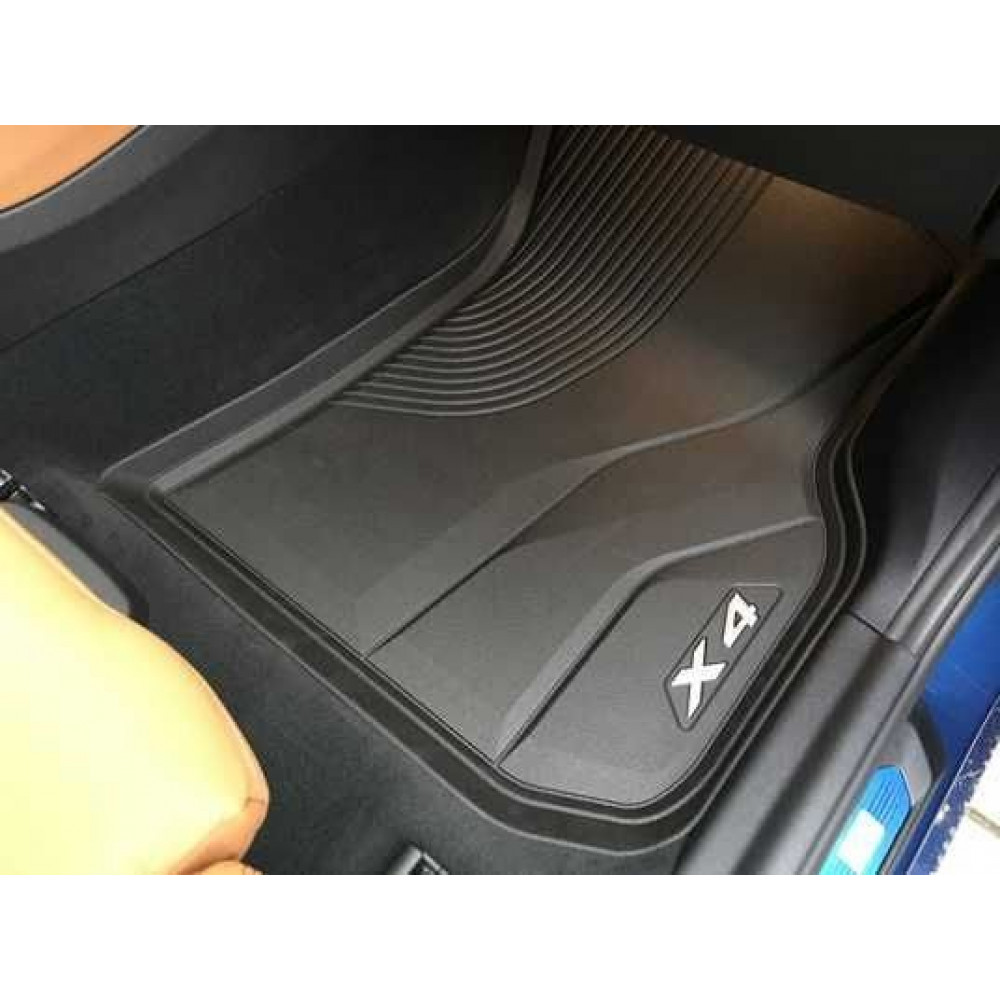 Car OEM rubber mats front BMW X4 G02 (2018-2025) 51472451367 Car OEM rubber mats front BMW X4 G02 (2018-2025) 51472451367