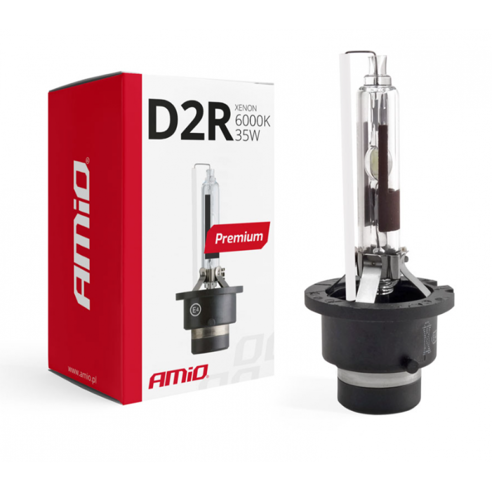 Automotive xenon bulb 12V D2R 6000K AMIO PREMIUM 01971