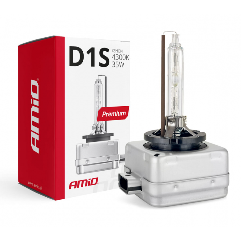 Automotive xenon bulb 12V D1S 4300K AMIO PREMIUM 01408