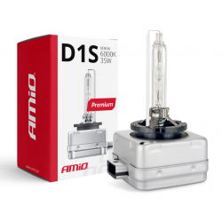 Auto ksenona spuldze 12V D1S 6000K AMIO PREMIUM 01409