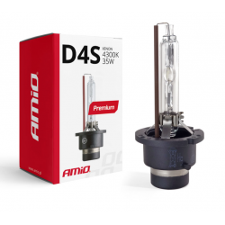 Automotive xenon bulb 12V D4S 4300K AMIO PREMIUM 01980