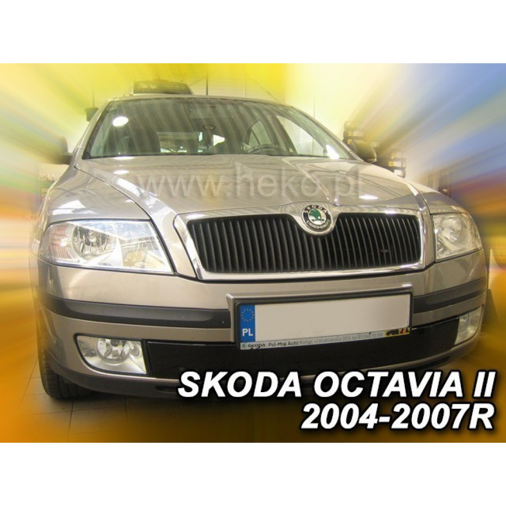 Radiatora ziemas aizsegs apakšējais SKODA OCTAVIA II (2004-2008) pre-facelift 04005