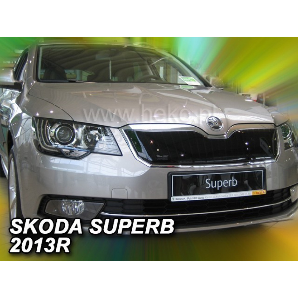 Radiatora ziemas aizsegs augšējais SKODA SUPERB II facelift (2013-2015) 04011