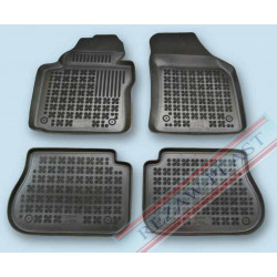 Car rubber floor mats black VW CADDY LIFE MAXI (2008-...) 200107