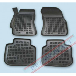 Car rubber floor mats black SUBARU OUTBACK V (2015-...) 202702