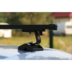 Car roof rack AMOS PEUGEOT PARTNER with fix points (5d.)(2008-...)