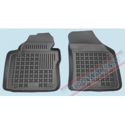 Car rubber floor mats black VW CADDY (2003-...) 200107P