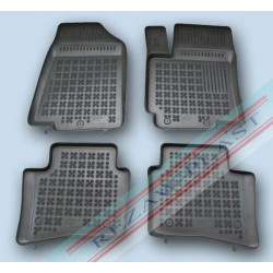 Car rubber floor mats black KIA RIO (2011-...)  201014