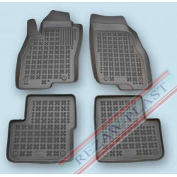 Car rubber floor mats black FIAT GRANDE PUNTO (2005-...) 201506