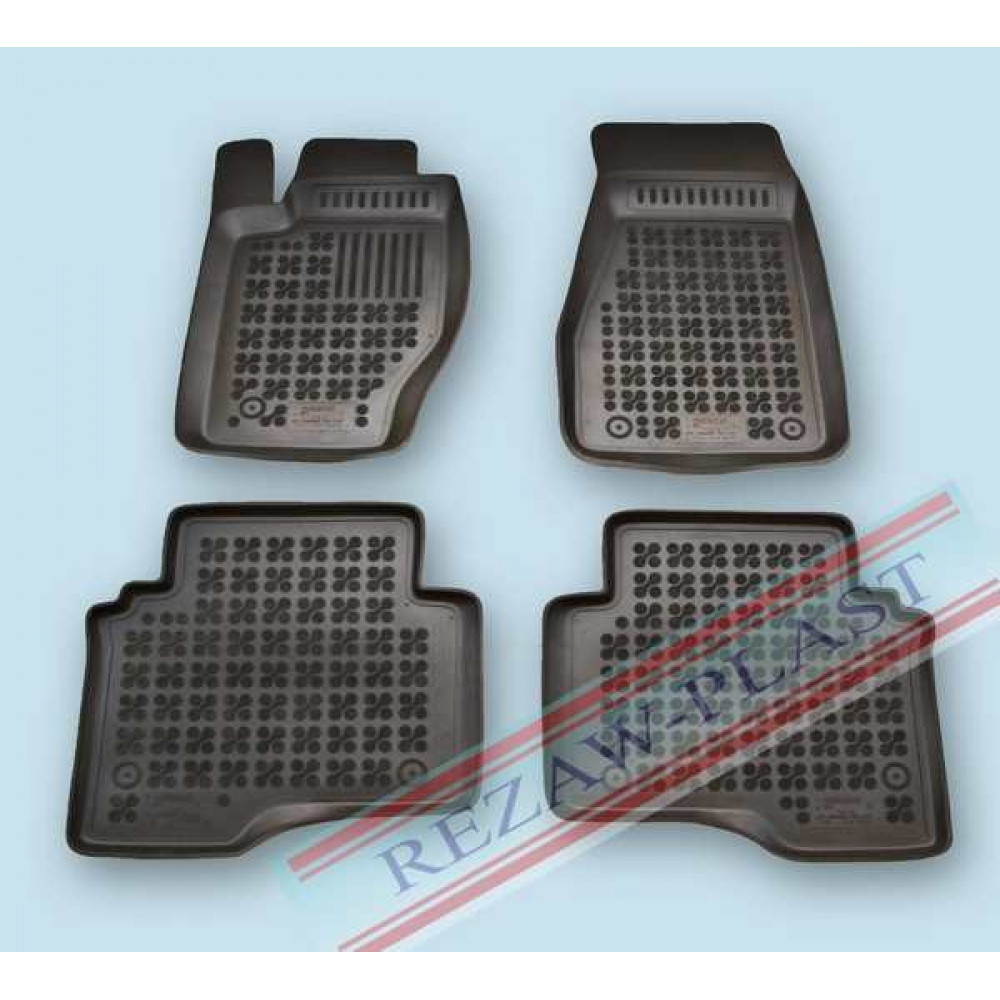 Car rubber floor mats black JEEP COMMANDER (2006-2010) 203103