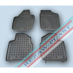 Car rubber floor mats black SKODA RAPID (2012-...)  200209