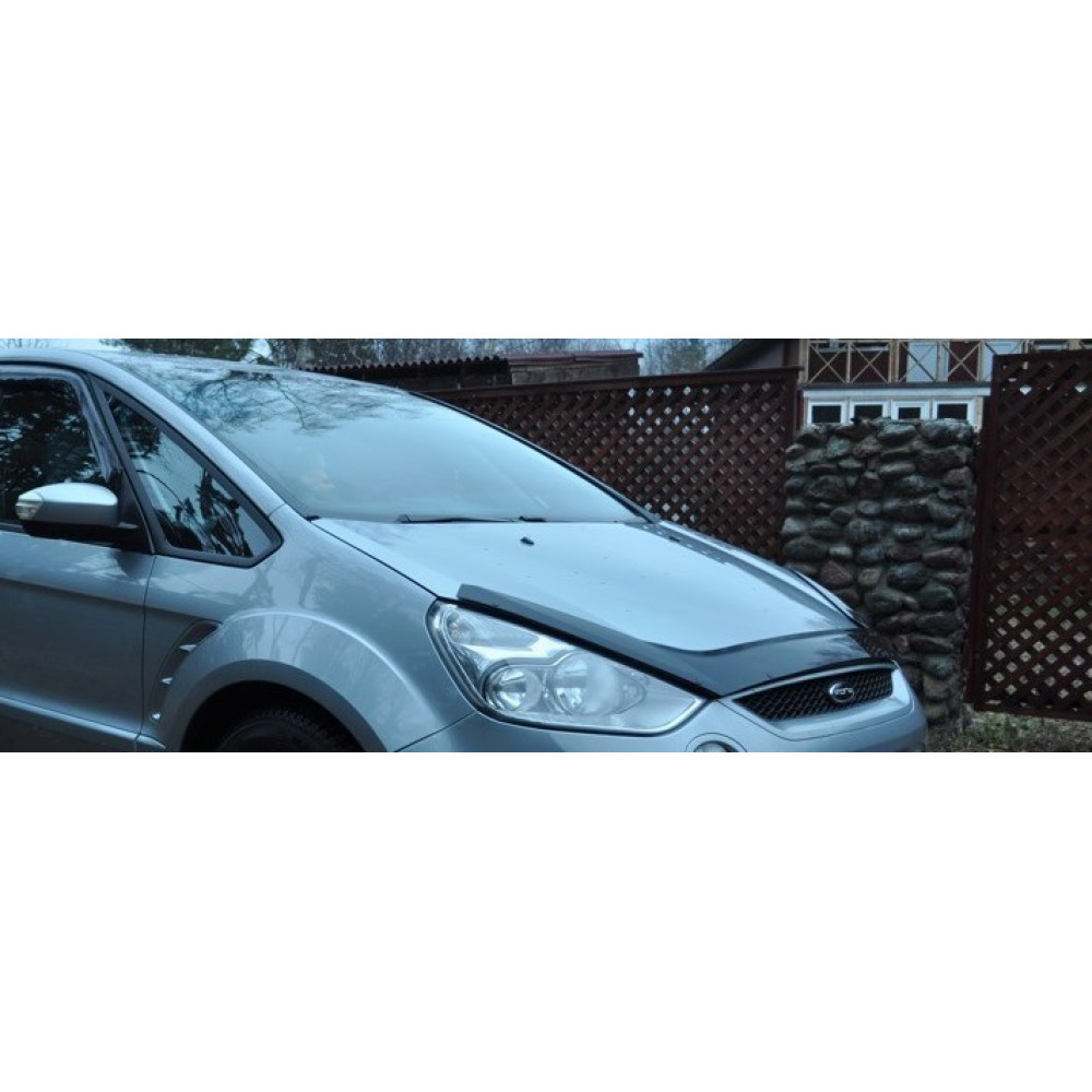 Дефлектор капота черный FORD S-MAX (2006-2010)