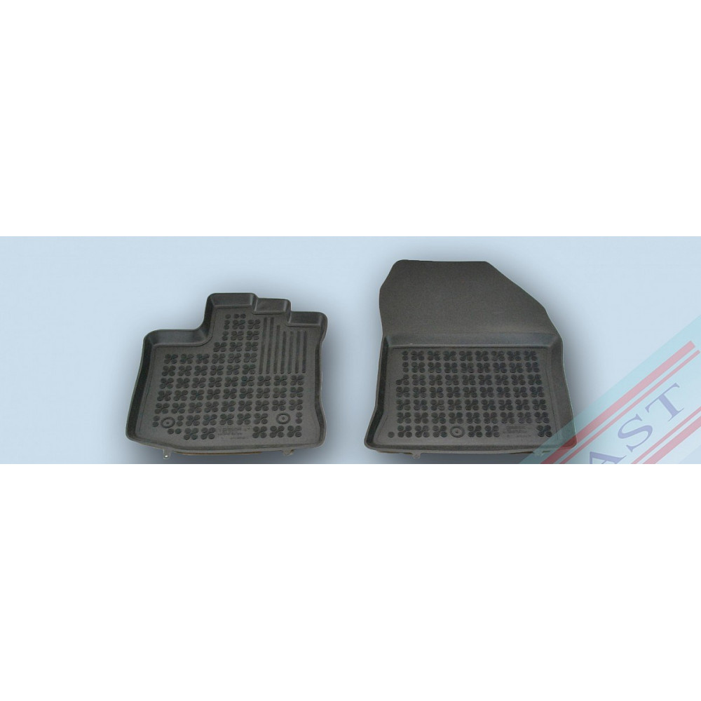 Car rubber floor mats black DACIA DOKKER VAN (2012-...) 203405P